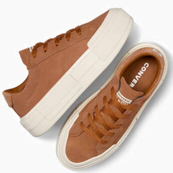 Converse Cruise Suede Leather Platform Sneakers Wmn's Size 8 NWOT MSRP $85 - Picture 3 of 8